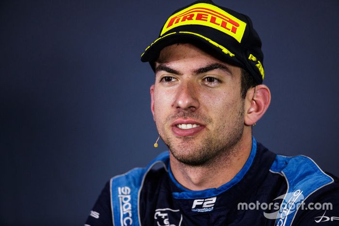 Conferencia de prensa
:  Nicholas Latifi, DAMS  