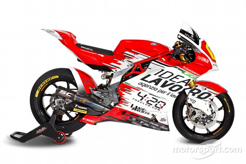 #77 Dominique Aegerter, MV Agusta F2 bike detail