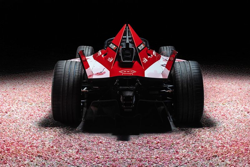 Decoración del Nissan Gen-3 Formula E 2022-23