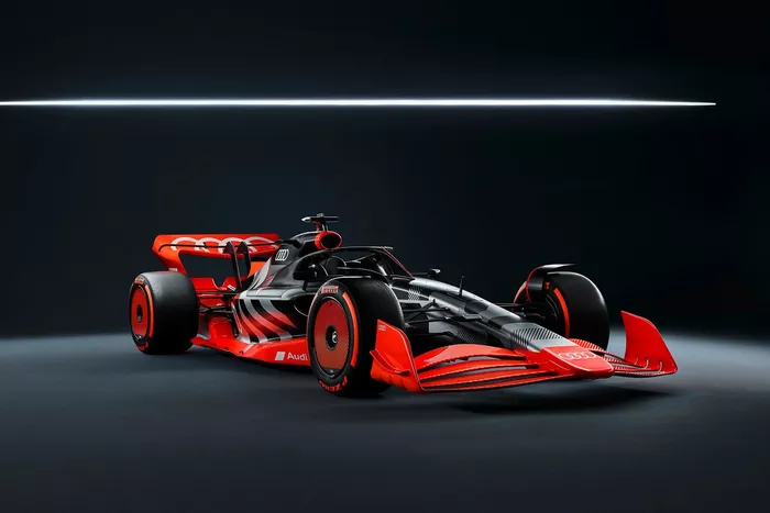 El concept de un coche de F1 que presentó Audi