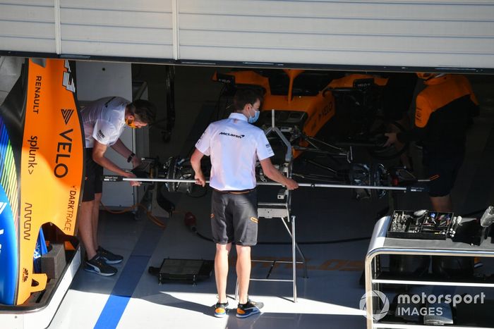 El garaje de McLaren