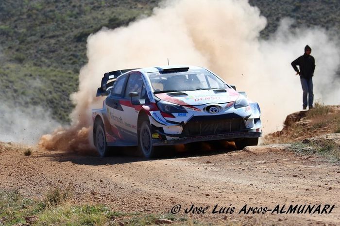 Elfyn Evans, Scott Martin, Toyota Yaris WRC