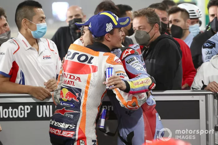 Marc Márquez, Repsol Honda Team Enea Bastianini, Gresini Racing 