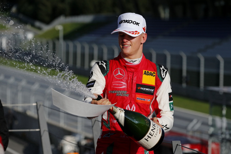 Podium: Mick Schumacher, PREMA Theodore Racing Dallara F317 - Mercedes-Benz