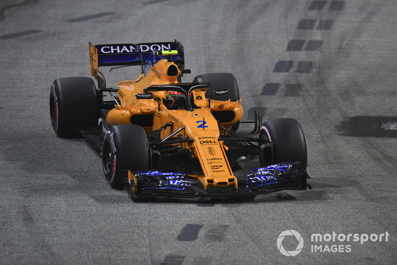 14 місце — Стоффель Вандорн, McLaren. Умовний бал — 7,05