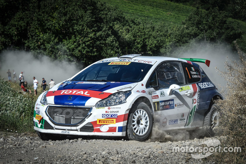 Paolo Andreucci, Anna Andreussi, Peugeot 208 T16 R5, Peugeot Sport Italia