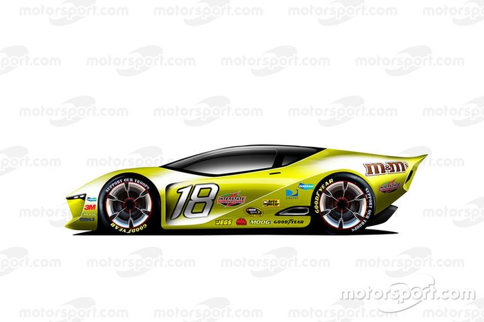 O carro da NASCAR de 2030