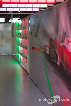 Le garage Ferrari