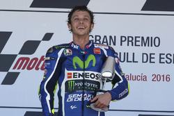 Podium: winner Valentino Rossi, Yamaha Factory Racing
