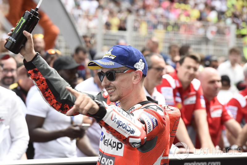 Race winner Jorge Lorenzo, Ducati Team