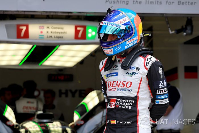 #8 Toyota Gazoo Racing Toyota TS050: Fernando Alonso