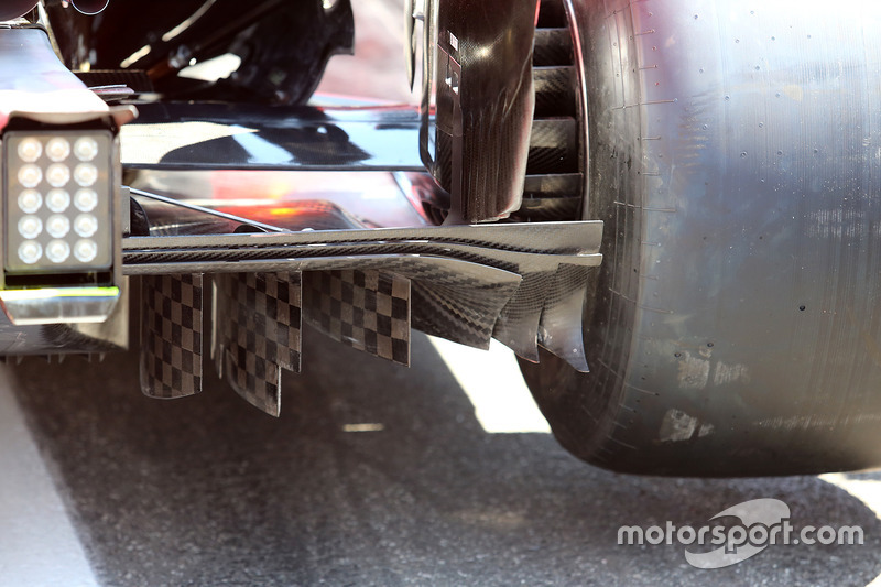 Ferrari SF71H diffuser