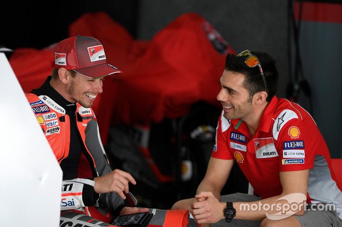 Casey Stoner, Ducati Team, Michele Pirro, Ducati Team