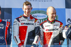 Podium: Winner Elfyn Evans, Daniel Barritt, Ford Fiesta WRC, M-Sport