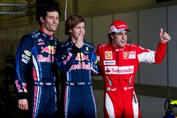 Sebastian Vettel, Red Bull Racing, Mark Webber, Red Bull Racing, Fernando Alonso, Ferrari