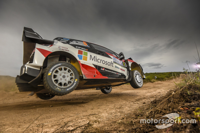 Ott Tanak, Martin Järveoja, Toyota Yaris WRC, Toyota Gazoo Racing