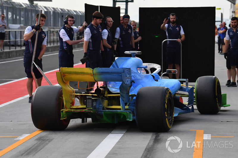 Роберт Кубіца, Williams FW41 із аерофарбою по всій машині