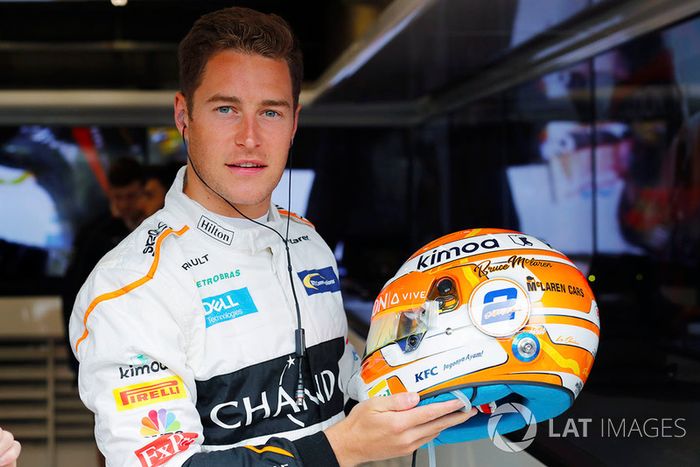 Stoffel Vandoorne, McLaren y su neuvo casco
