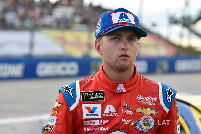 William Byron, Hendrick Motorsports, Chevrolet Camaro AXALTA Throwback