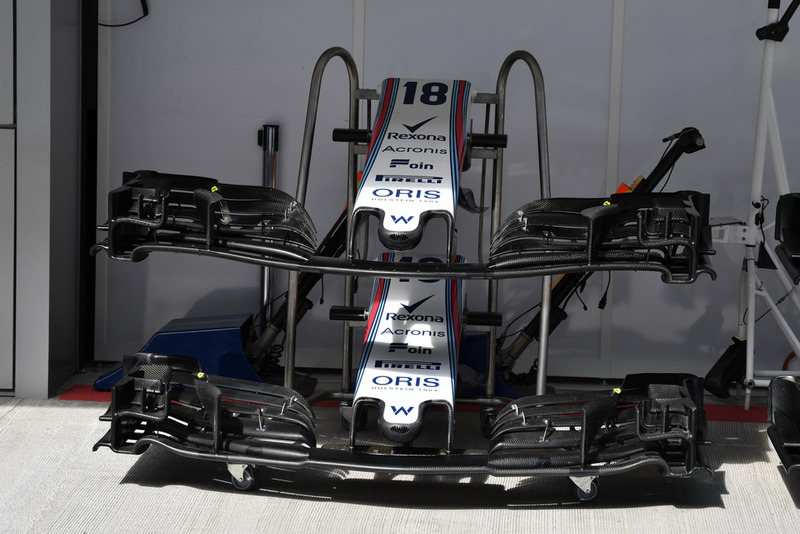 Носові обтічники і передні антикрила Williams FW41