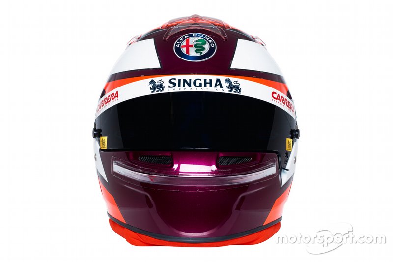 Casco 2019 de Kimi Raikkonen