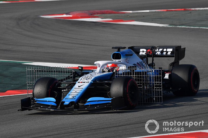 Robert Kubica, Williams FW42 with aero sensors