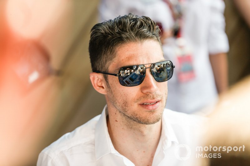 Edoardo Mortara Venturi Formula E at the autograph session