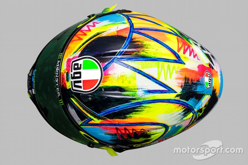 Capacete de Valentino Rossi, Yamaha Factory Racing