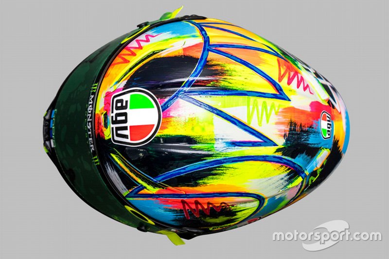 Casco de Valentino Rossi, Yamaha Factory Racing