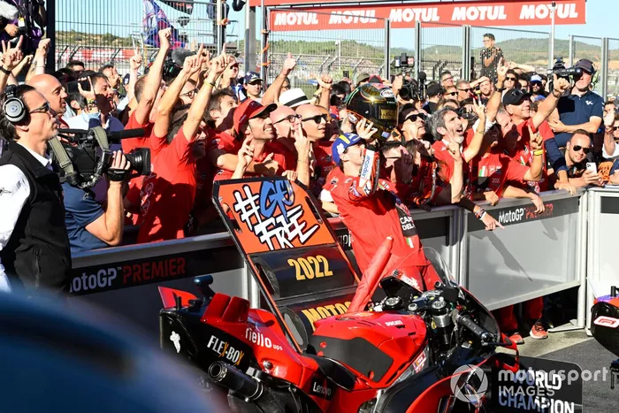 Campeón del mundo Francesco Bagnaia, Ducati Team