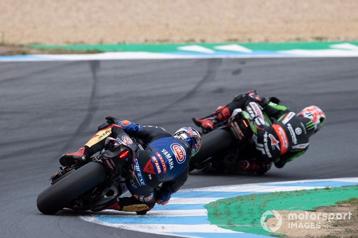 Jonathan Rea, Kawasaki Racing Team WSBK, Toprak Razgatlioglu, Pata Yamaha WorldSBK
