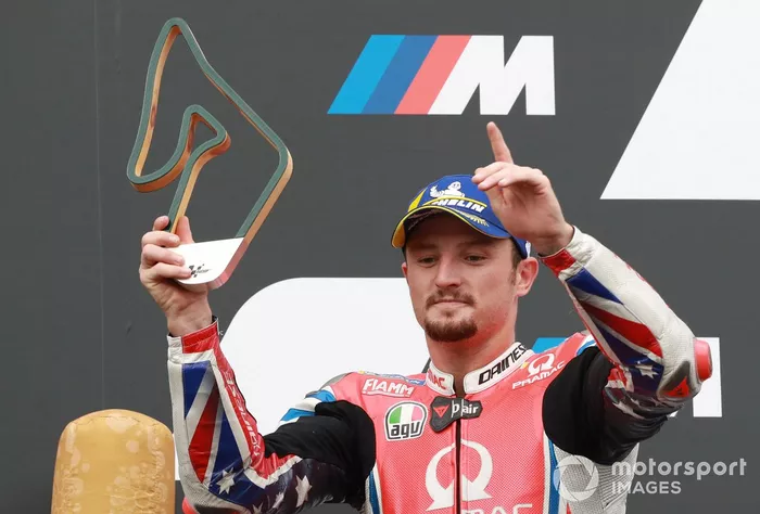 Podio: segundo lugar Jack Miller, Pramac Racing