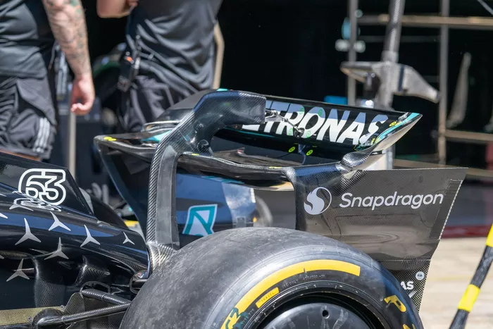 Mercedes W16 technical detail