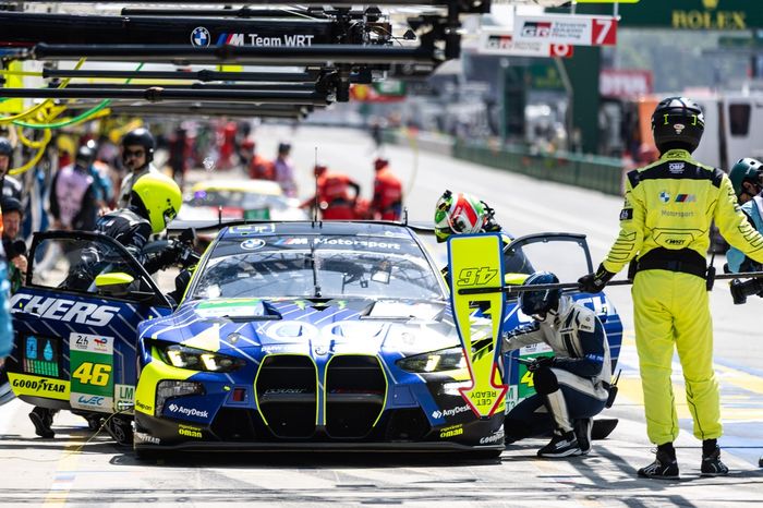 #46 Team WRT BMW M4 LMGT3: Ahmad Al Harthy, Valentino Rossi, Kelvin Van Der Linde