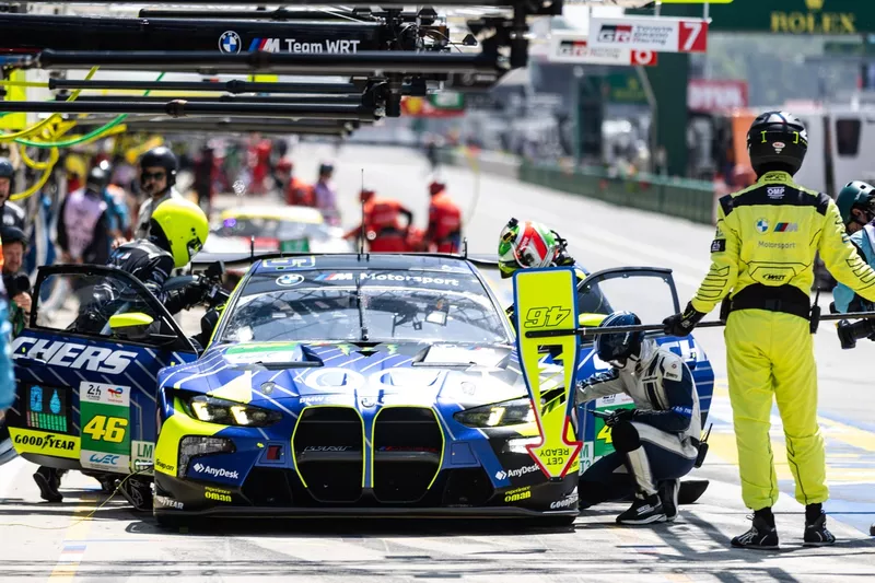  #46 Team WRT BMW M4 LMGT3 : Ahmad Al Harthy, Valentino Rossi, Kelvin Van Der Linde
