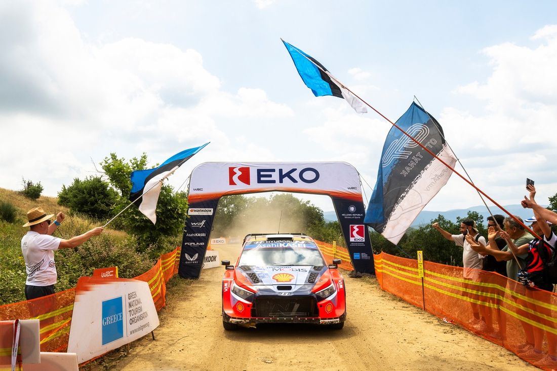 Ott Tänak, Martin Järveoja, Hyundai World Rally Team Hyundai i20 N Rally1