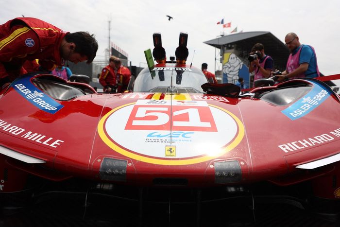 #51 Ferrari AF Corse Ferrari 499P: Alessandro Pier Guidi, James Calado, Antonio Giovinazzi