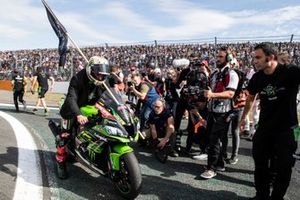 Jonathan Rea, Kawasaki Racing Team celebrates his 5th world title