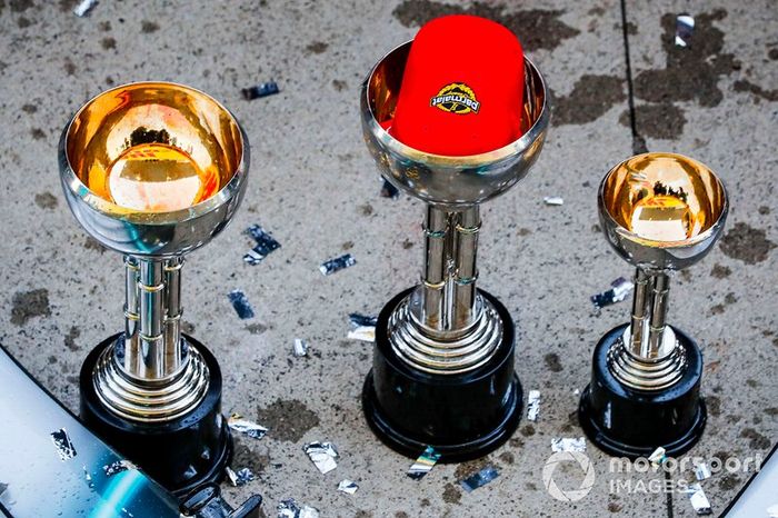 Los trofeos de Mercedes