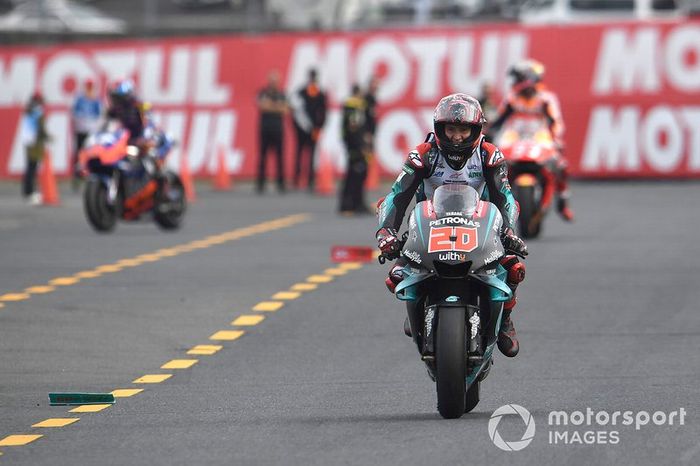 Second place Fabio Quartararo, Petronas Yamaha SRT