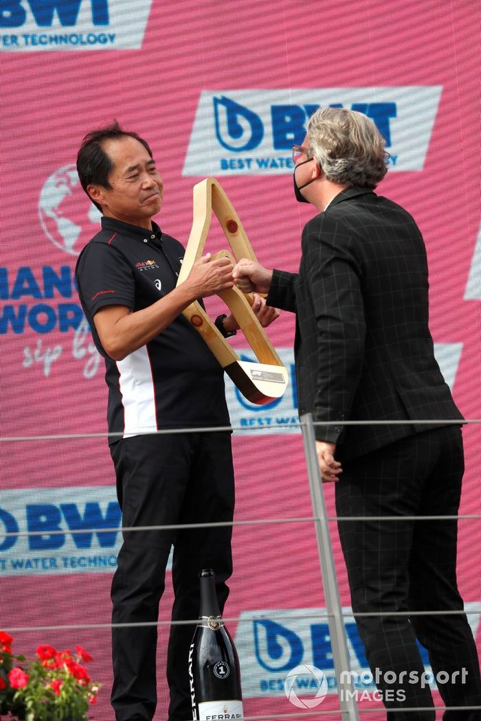 Podio: Toyoharu Tanabe, Director técnico F1 Honda