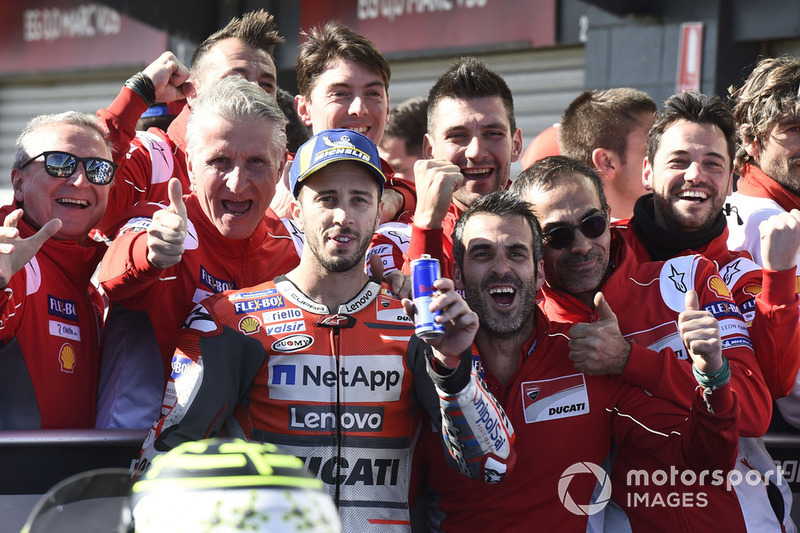 Il terzo classificato Andrea Dovizioso, Ducati Team