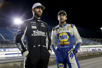Chase Elliott, Hendrick Motorsports, Chevrolet Camaro NAPA Auto Parts Corey LaJoie, TriStar Motorsports, Chevrolet Camaro Schluter Systems