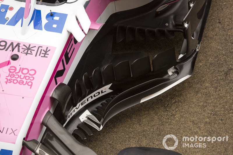 Racing Point Force India VJM11 bargeboards