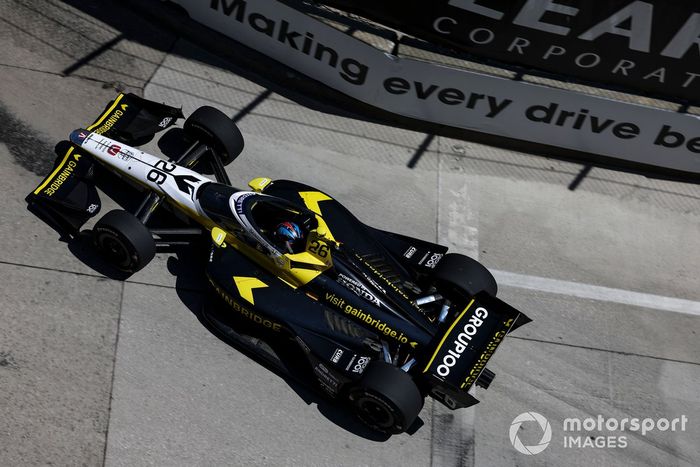 Colton Herta, Andretti Global con Curb-Agajanian Honda