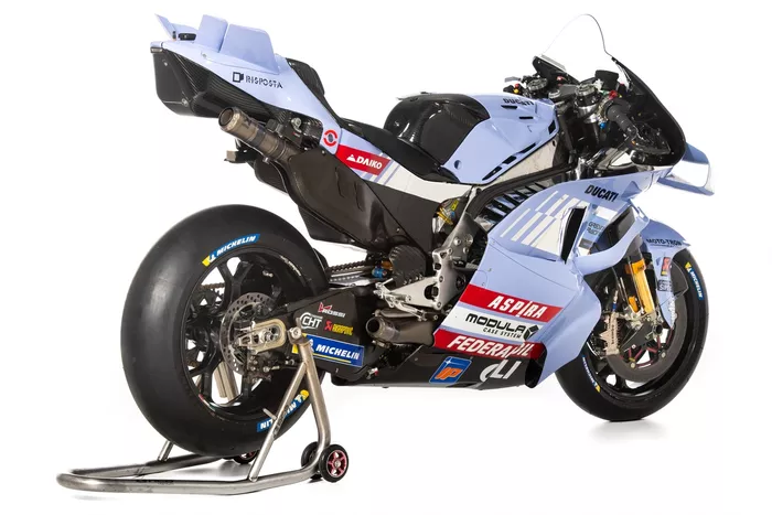 La livrée MotoGP de Gresini Racing