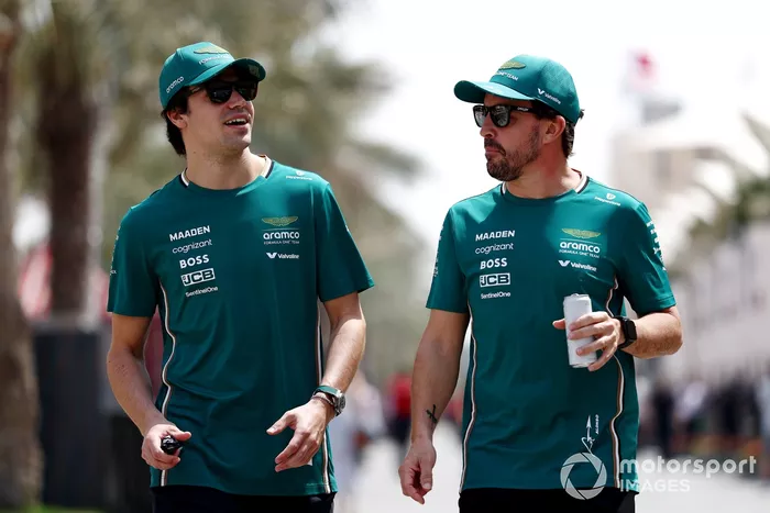 Lance Stroll, Aston Martin Racing, Fernando Alonso, Aston Martin Racing