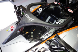 La Sahara Force India F1 VJM09 avec le Halo