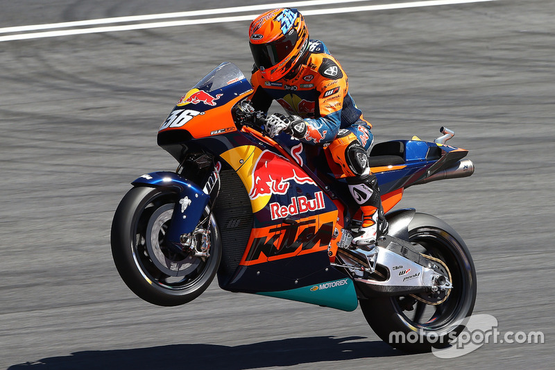 Mika Kallio, KTM MotoGP bike demonstration