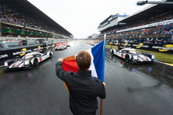 #2 Porsche Team, Porsche 919 Hybrid: Romain Dumas, Neel Jani, Marc Lieb und #1 Porsche Team, Porsche